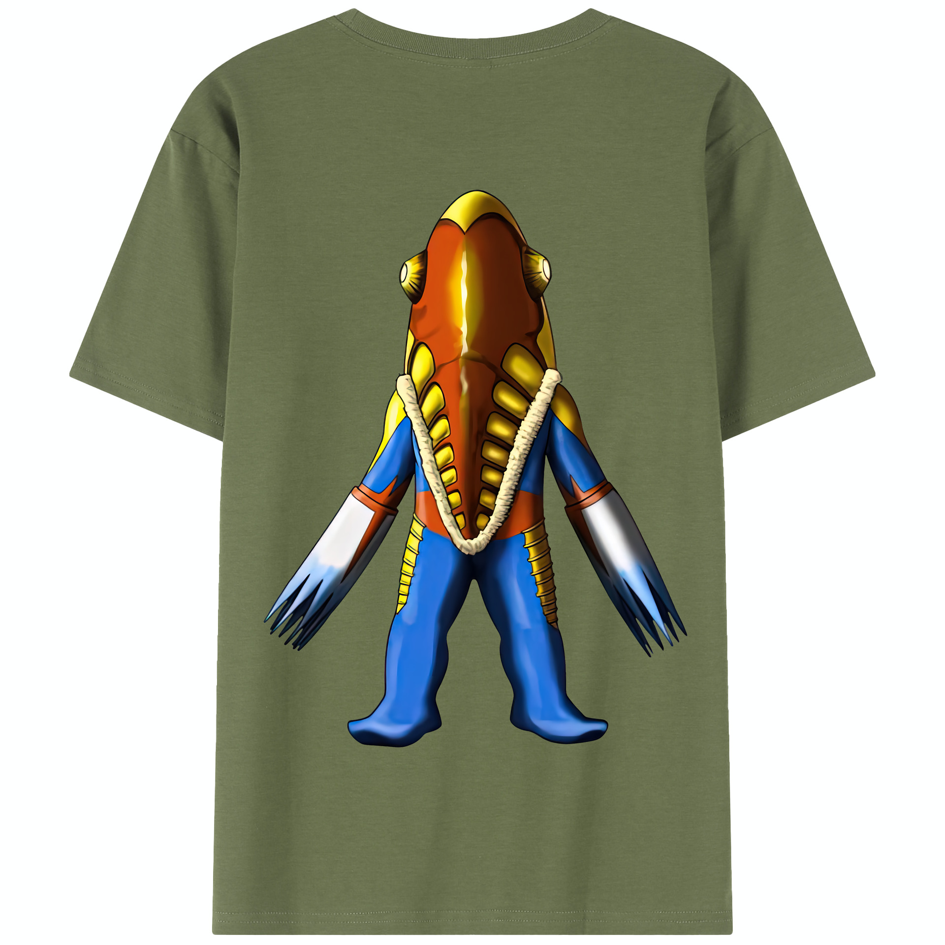 （画像用） ウルトラマン Ultraman 綿100％半袖Tシャツ（背面プリント）